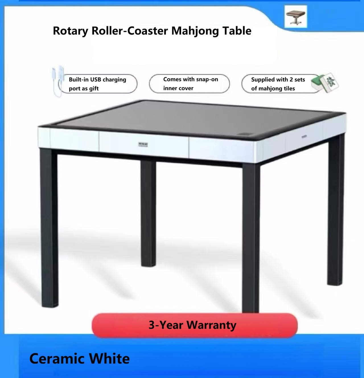 Mini Portable Mahjong Table