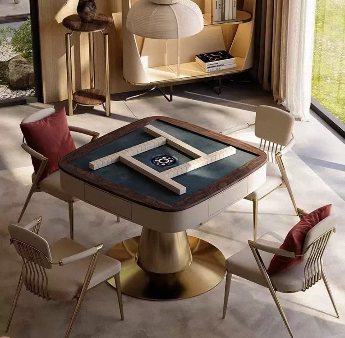 Premium Deluxe Mahjong Table