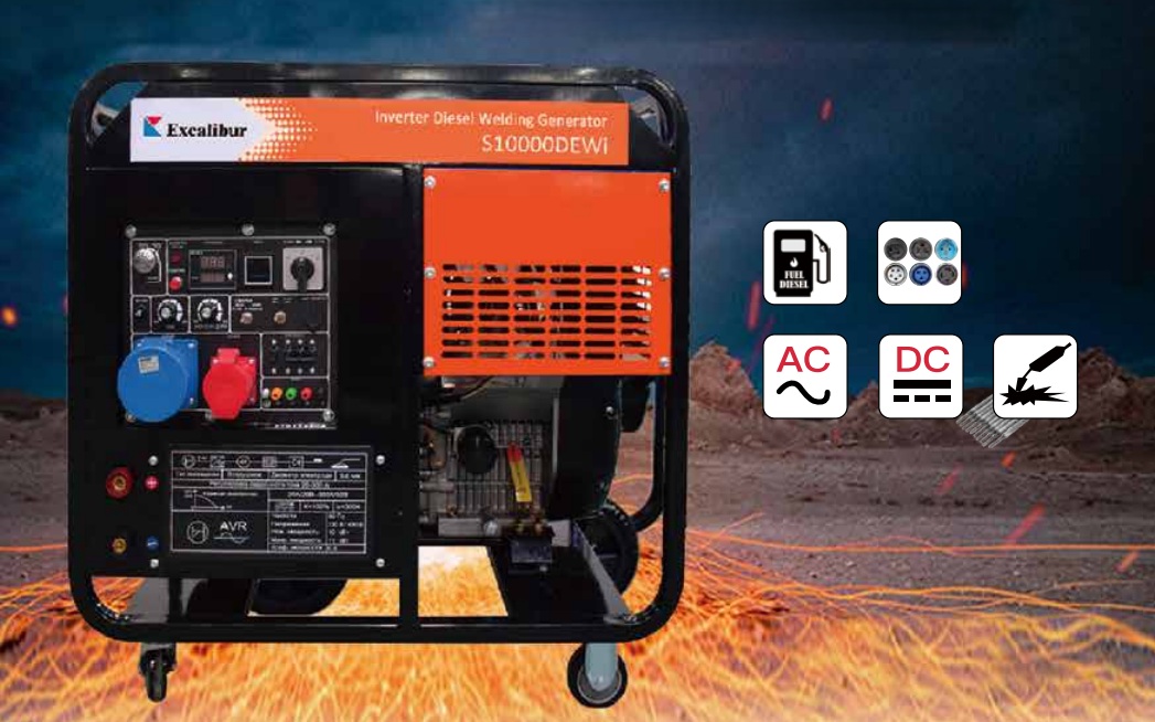 Welding Machine · Diesel Welder Open Frame Self-Powered for Field Work and Remot… View 3