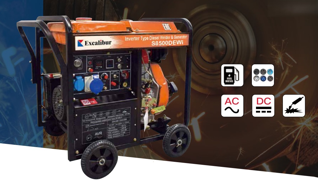 Welding Machine · Diesel Welder Open Frame Self-Powered for Field Work and Remot… View 2